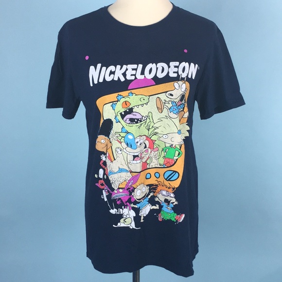 Nickelodeon Tops - 90s Nickelodeon Cartoon Graphic Tee